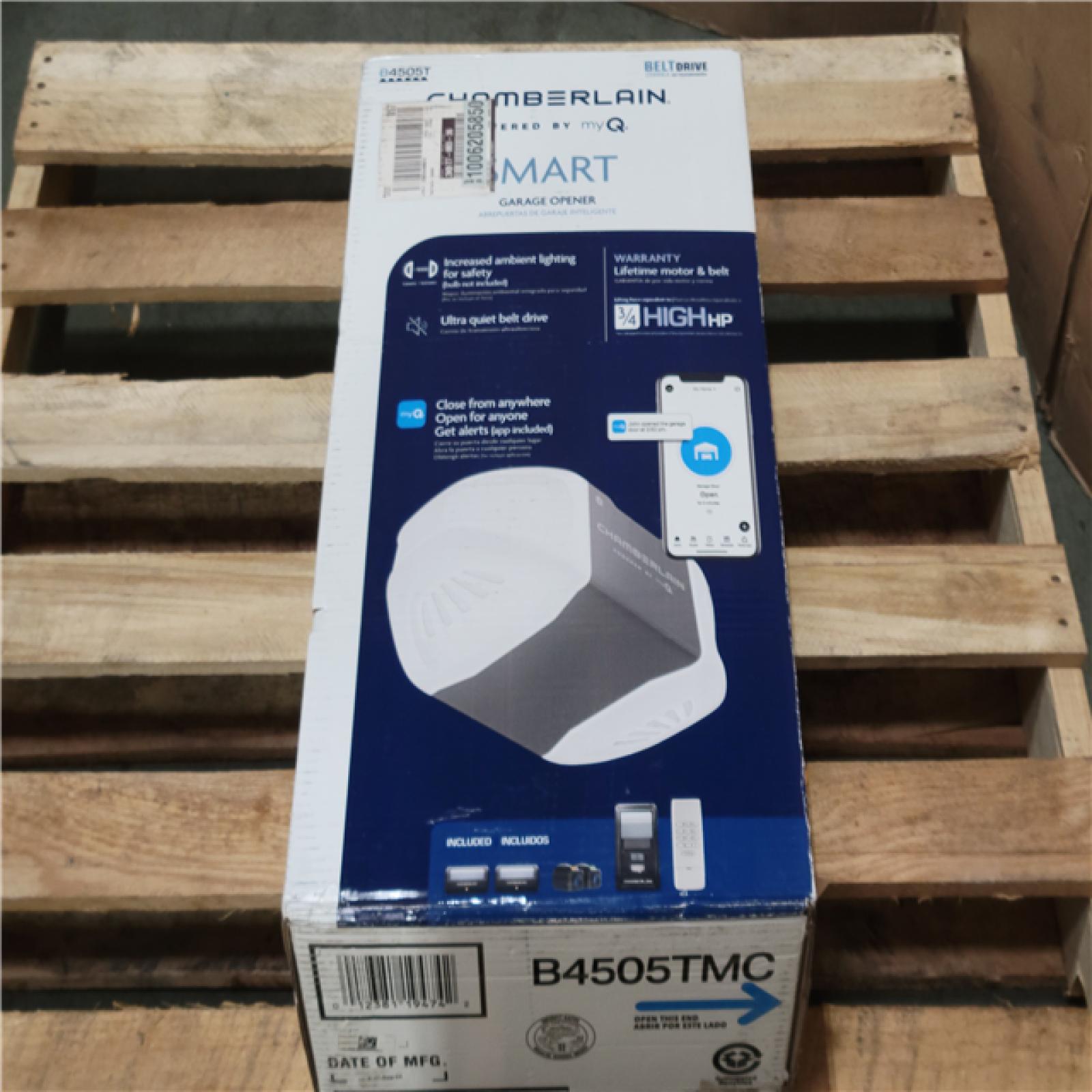 California NEW Sealed Box Chamberlain SMART Garage Opener Model B4505T