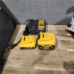 HOUSTON LOCATION - AS-IS DEWALT 20-Volt MAX Lithium-Ion Cordless 5-Tool Combo Kit with 2.0 Ah Battery, 5.0 Ah Battery and Charger