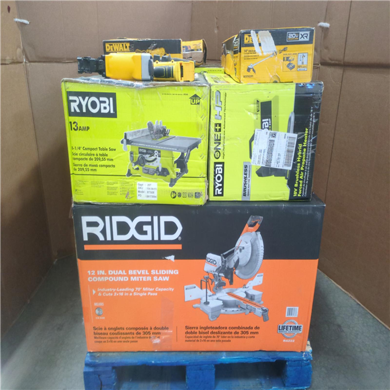 CALIFORNIA AS-IS TOOL PALLET