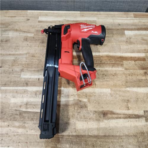 HOUSTON LOCATION - AS - IS Milwaukee FUEL 18-Volt Lithium-Ion Brushless Cordless Gen II 18-Gauge Brad Nailer (Tool-Only)