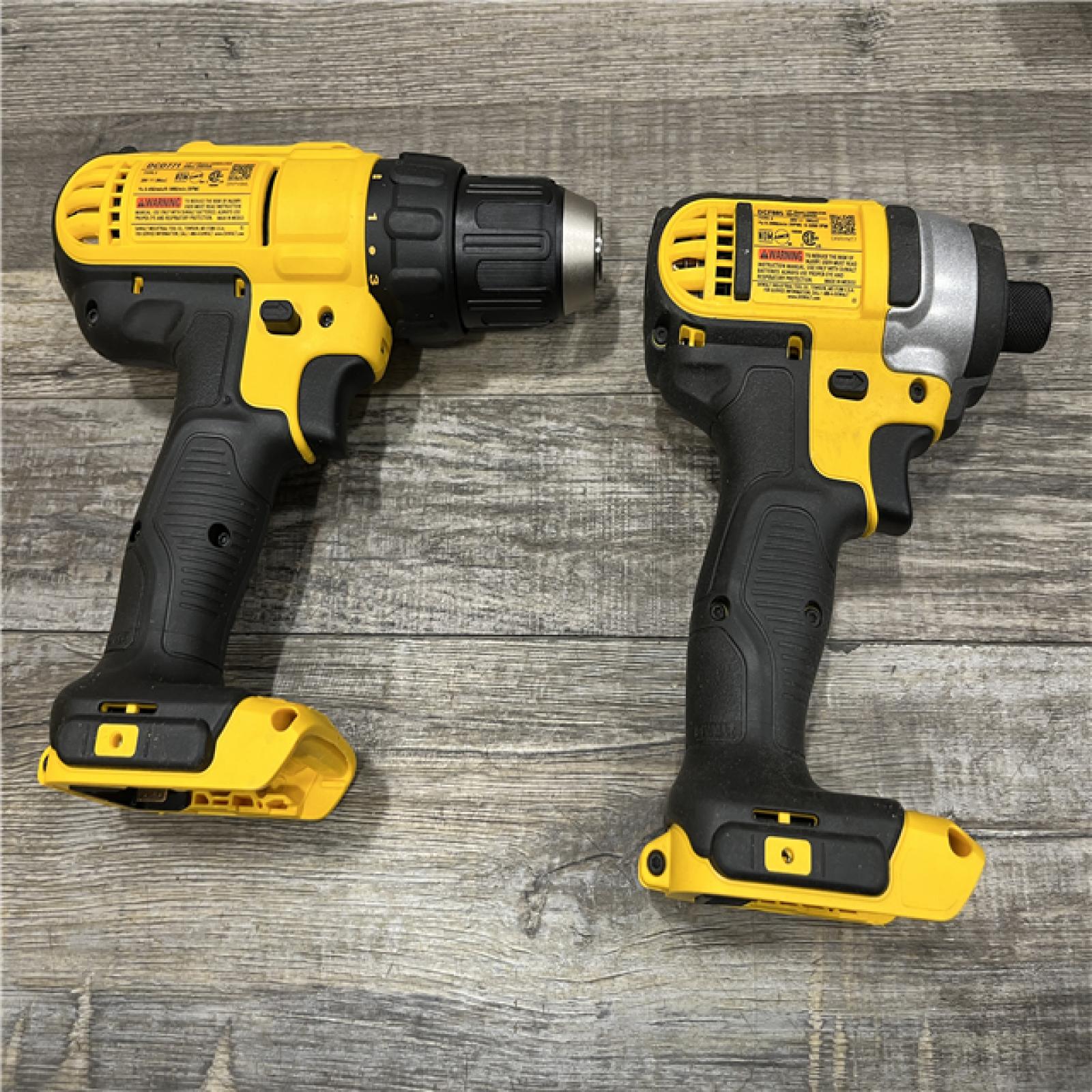 AS-IS DEWALT 20V MAX Cordless Drill/Impact 2 Tool Combo Kit