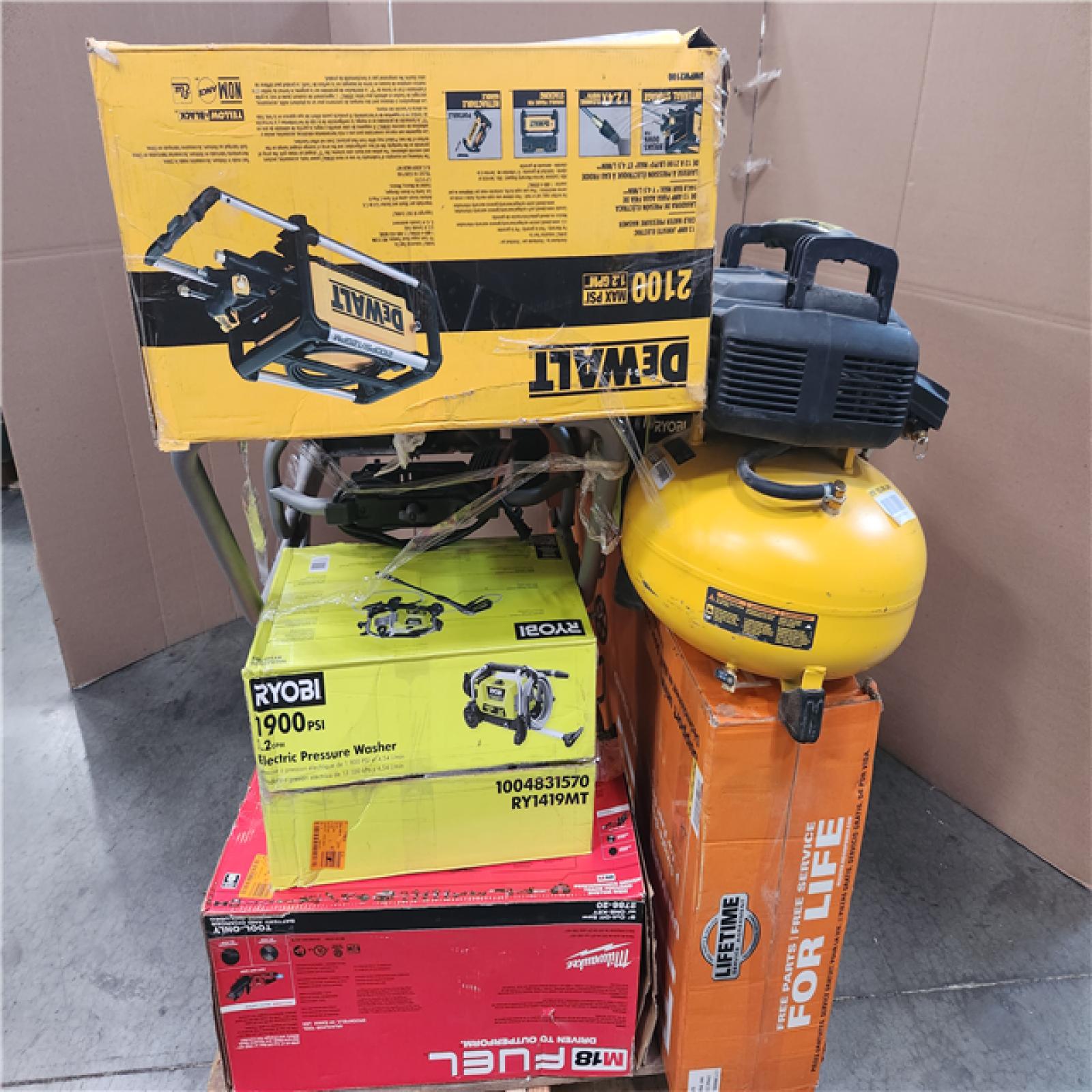 CALIFORNIA AS-IS TOOL PALLET