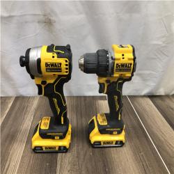 AS-IS DEWALT ATOMIC 20-Volt MAX Lithium-Ion Cordless Combo Kit