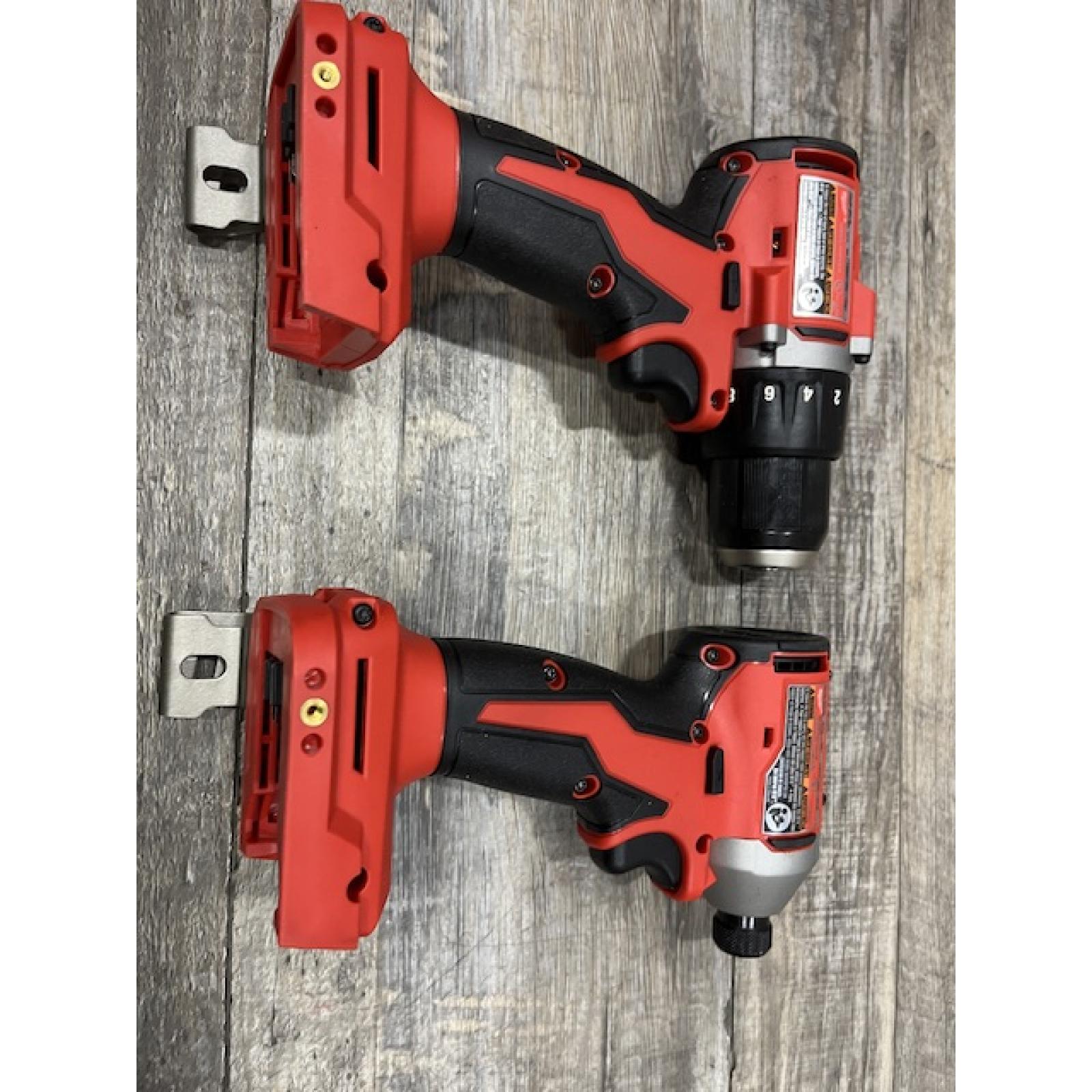 AS-IS Milwaukee 18V Lithium-Ion Brushless Cordless Compact Drill/Impact Combo Kit
