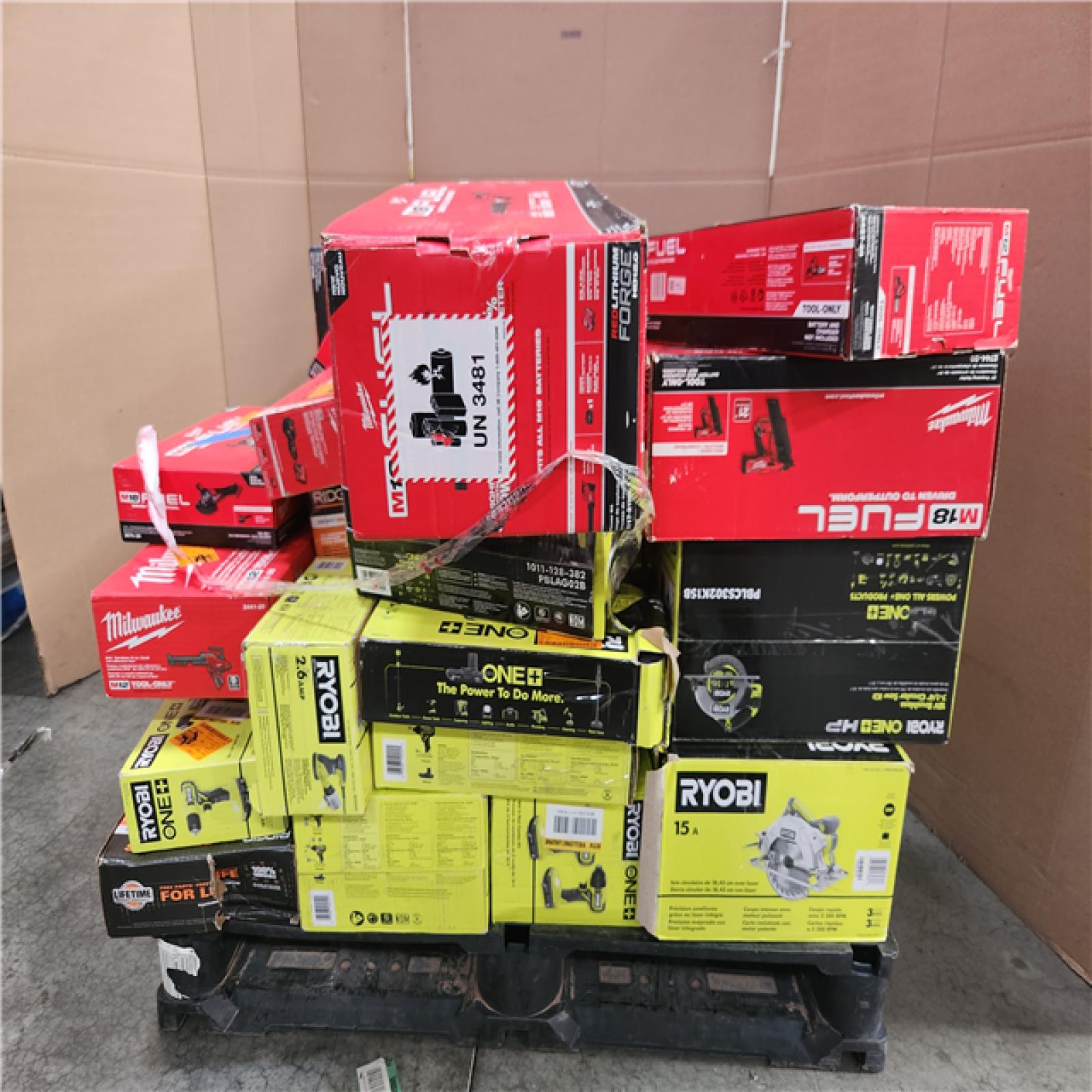 CALIFORNIA AS-IS TOOL PALLET
