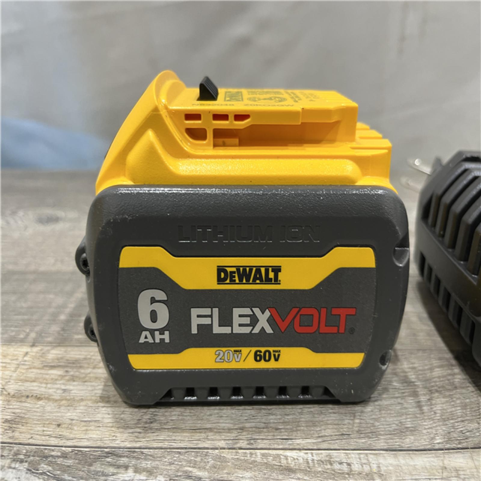 AS-IS DEWALT FLEXVOLT 20V/60V MAX Lithium-Ion 6.0Ah Battery Pack Kit