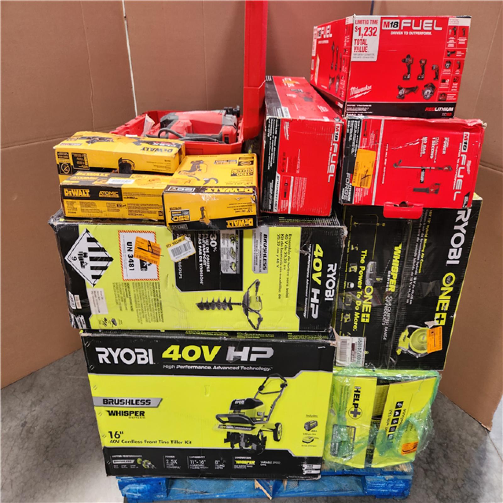 CALIFORNIA AS-IS TOOL PALLET