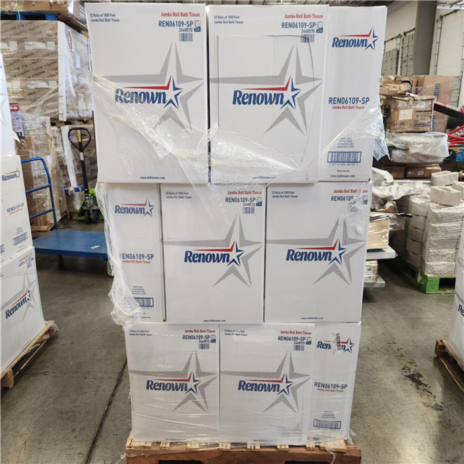 Phoenix Location NEW Windsoft 3.4 in. W x 1000 ft. L 2-Ply White Septic Safe Jumbo-Roll Toilet Paper (12-Rolls/Carton) (30 Boxes)