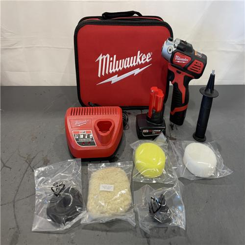 AS-IS - Milwaukee M12 12-Volt Lithium-Ion Cordless Variable Speed Polisher/Sander Kit