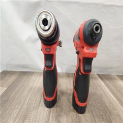 AS-IS- Milwaukee M12 Cordless Brushless 2 Tool Combo Kit