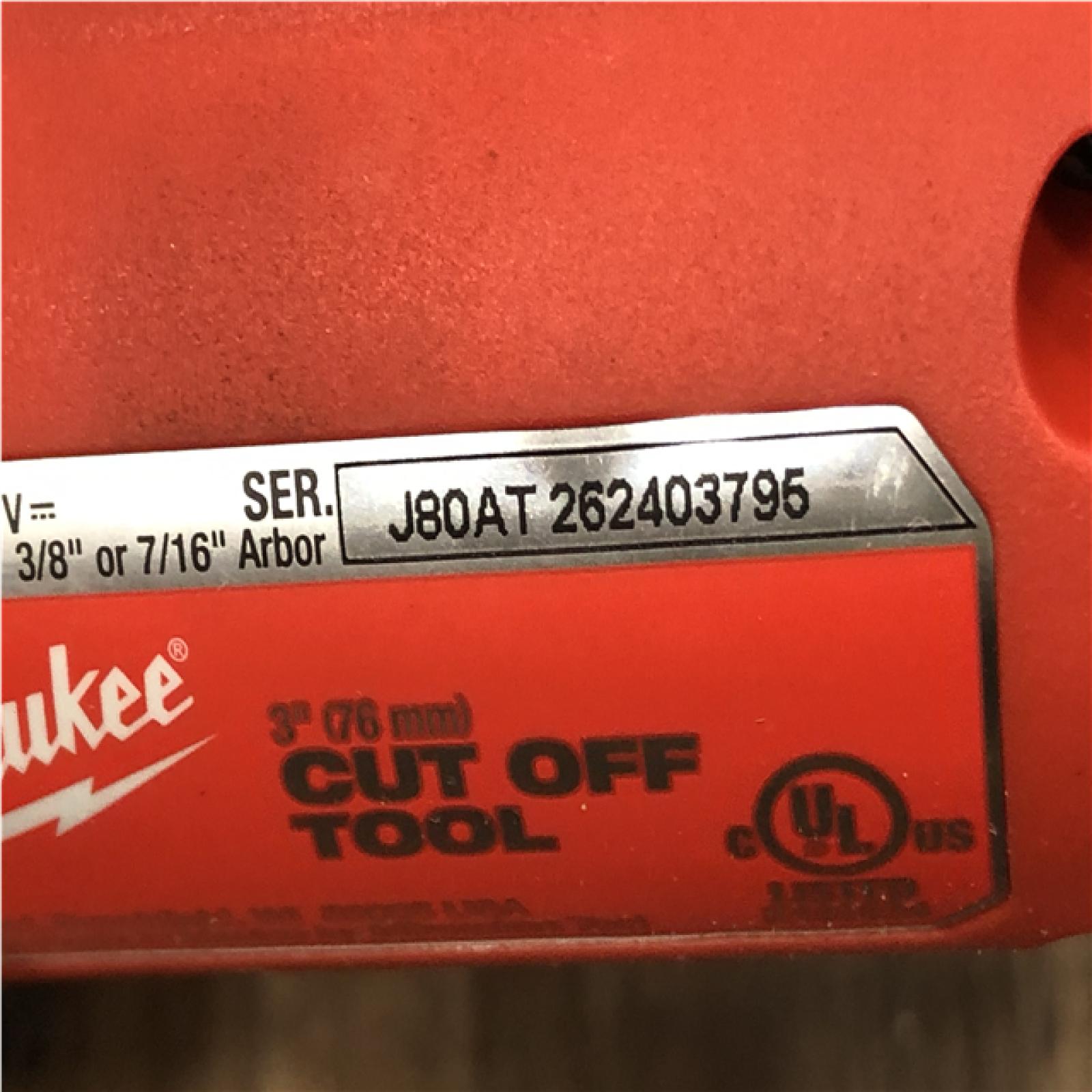 AS-IS Milwaukee FUEL 12V Lithium-Ion Brushless Cordless 3 in. Cut Off Saw (Tool-Only)