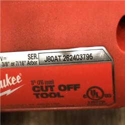 AS-IS Milwaukee FUEL 12V Lithium-Ion Brushless Cordless 3 in. Cut Off Saw (Tool-Only)