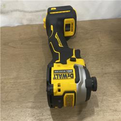 AS-IS DEWALT ATOMIC 20V MAX Lithium-Ion Cordless 1/4 in. Brushless Impact Driver Kit