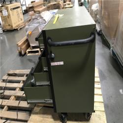 CALIFORNIA AS-IS HUSKY GREEN 8 DRAWER ROLLING TOOL CHEST