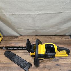 AS-IS DEWALT FLEXVOLT 60V MAX 16in. Brushless Cordless Battery Powered Chainsaw Kit with (1) FLEXVOLT 2 Ah Battery & Charger