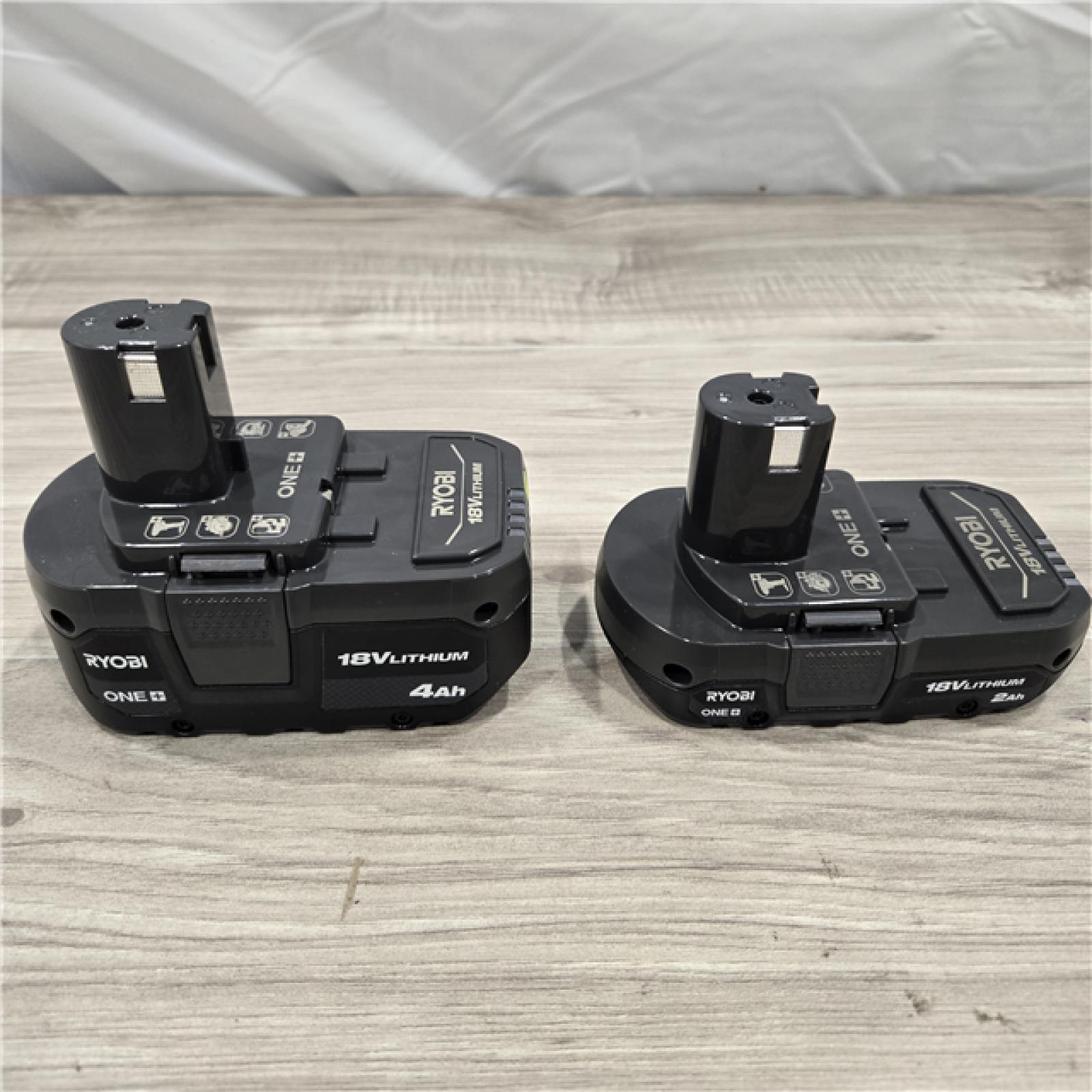 LIKE NEW!- Ryobi ONE+ 18V Li-Ion Starter Kit