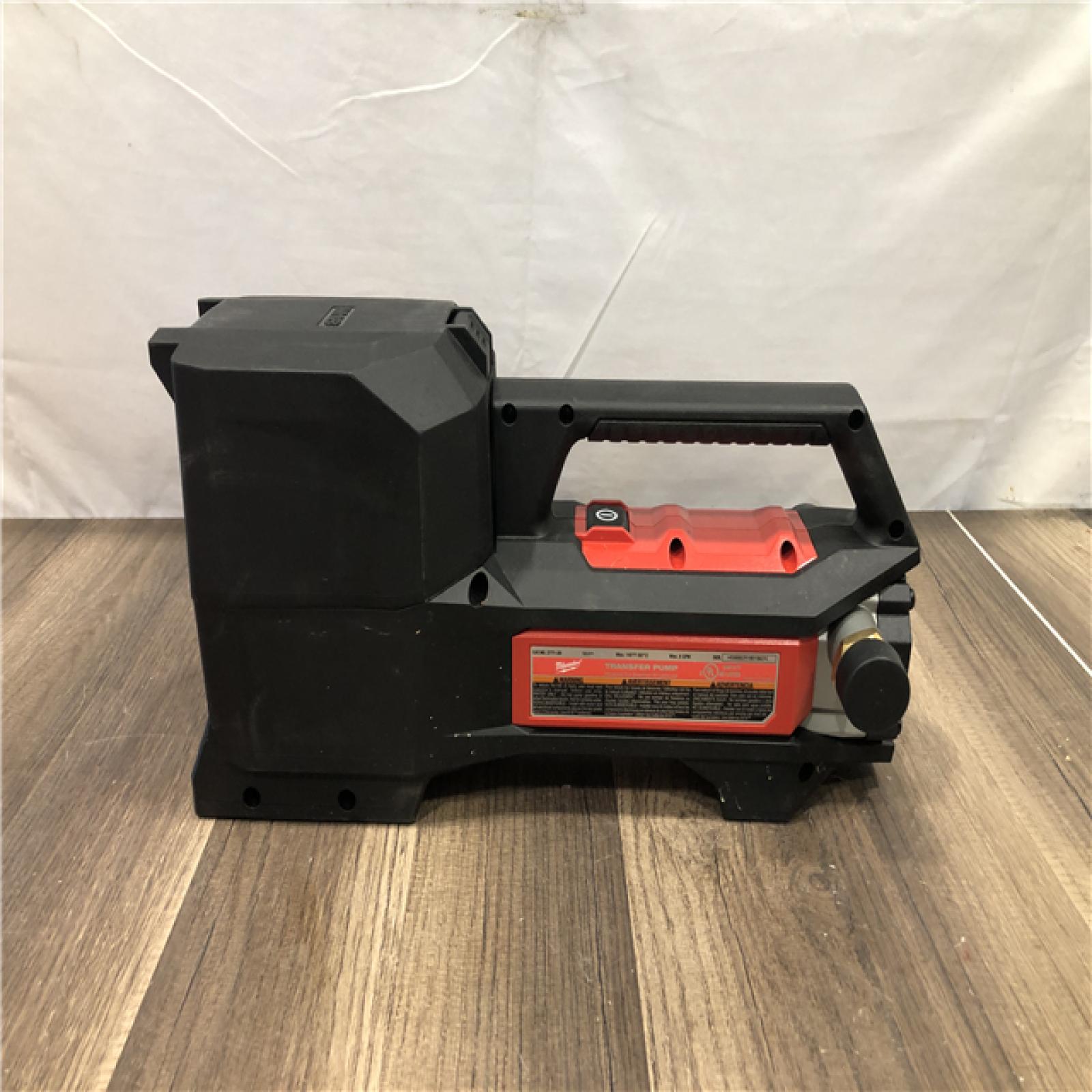 AS-IS Milwaukee 18-Volt 1/4 HP Lithium-Ion Cordless Transfer Pump (Tool Only)