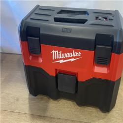 AS-IS Milwaukee 18-Volt 2 Gal. Lithium-Ion Cordless Wet/Dry Vacuum (Vacuum-Only)