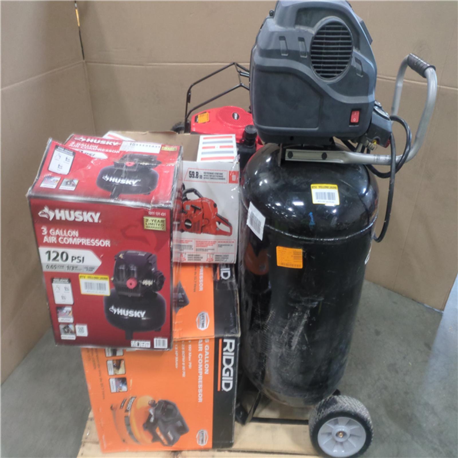 California AS-IS OUTDOOR POWER EQUIPMENT