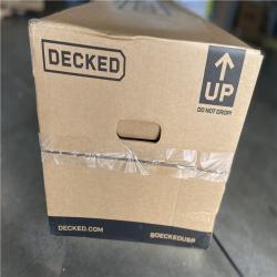 DALLAS LOCATION - DECKED 72.54 in. Matte Black HDP Full-Size Crossover Pickup Truck Tool Box with 20 in. Deep Tub,