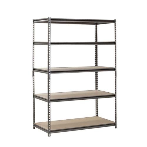 Phoenix NEW Muscle Rack 5-Tier Boltless Steel Garage Storage Shelving Unit in Silver Vein (48 in. W x 72 in. H x 24 in. D) Pallet (13-Total) (SEALED)