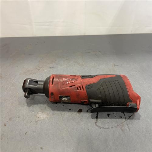 AS-IS - MILWAUKEE M12 12V Lithium-Ion Cordless 3/8 in. Ratchet