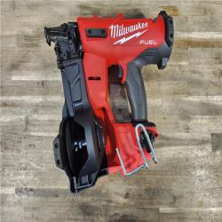 HOUSTON LOCATION - AS-IS Milwaukee M18 FUEL Coil Roofing Nailer (TOOL ONLY)