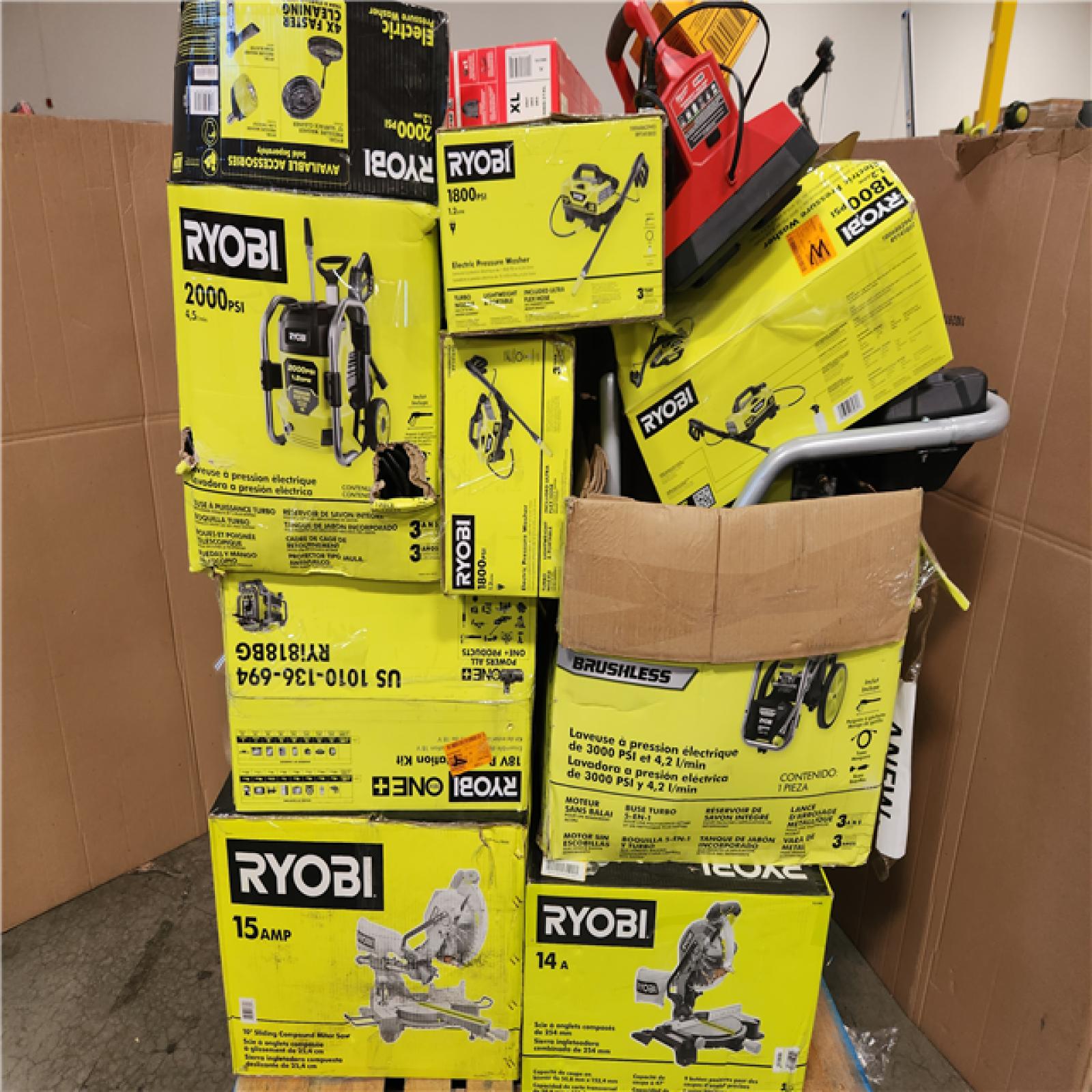 CALIFORNIA AS-IS TOOL PALLET