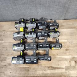 HOUSTON LOCATION - AS-IS RYOBI BATTERY PACK QTY - 15