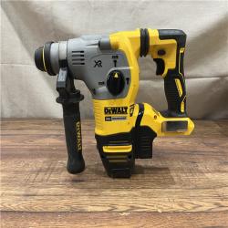 AS-IS DEWALT 20-Volt MAX XR Lithium Ion 1-1/8 in. Cordless SDS-plus Brushless L-Shape Concrete/Masonry Rotary Hammer (Tool-Only)