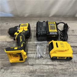AS-IS DEWALT Atomic 20V Lithium-Ion Cordless Compact 1/2 in. Drill/Driver Kit