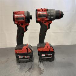 AS-IS - MILWAUKEE M18 FUEL 18V Lithium-Ion Brushless Cordless Hammer Drill and Impact Driver Combo Kit
