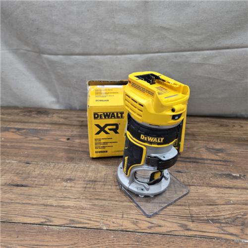 AS-IS Dewalt 20V MAX XR Brushless Cordless Compact Router (Tool Only)