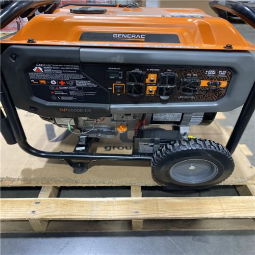 Dallas Location - As-Is  Generac GP 6500-Watt Gas-Powered Portable Generator