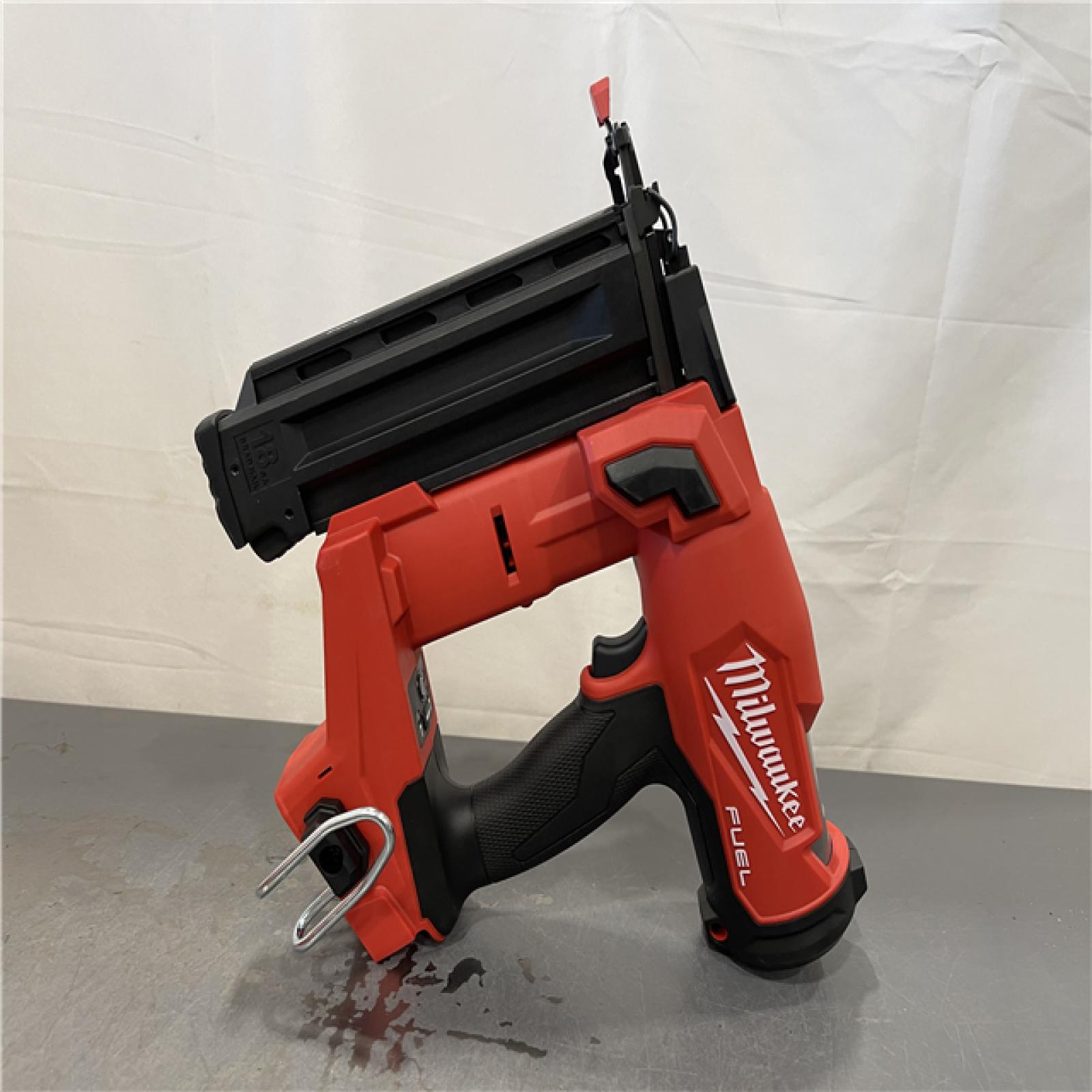 AS-IS - Milwaukee M18 FUEL 18-Volt Lithium-Ion Brushless Cordless Gen II 18-Gauge Brad Nailer