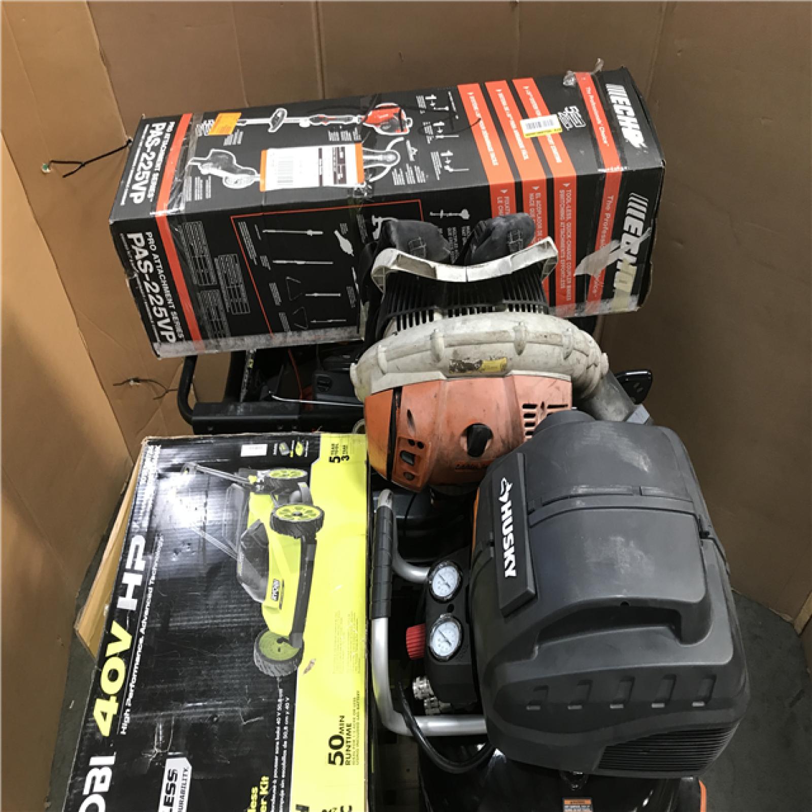 CALIFORNIA AS-IS OUTDOOR POWER EQUIPMENT