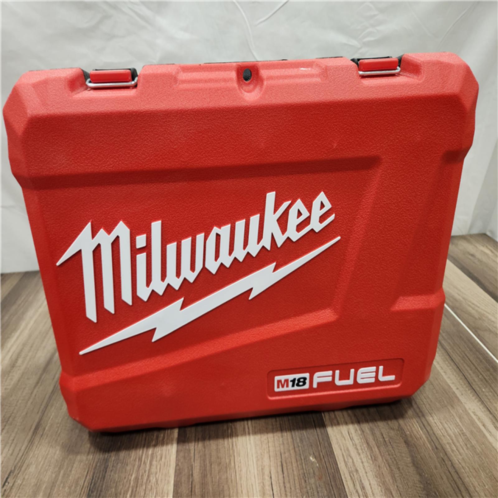 AS-IS  Milwaukee M18 FUEL 18V Lithium-Ion Brushless Cordless Hammer Drill and Impact Driver Combo Kit (2-Tool) with 2 Batteries