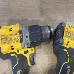 AS-IS DEWALT 20V Lithium-Ion Cordless 2-Tool Combo Kit