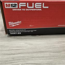NEW! - Milwaukee 3497-22 12V Brushless Hammer Drill and Impact Driver Combo Kit