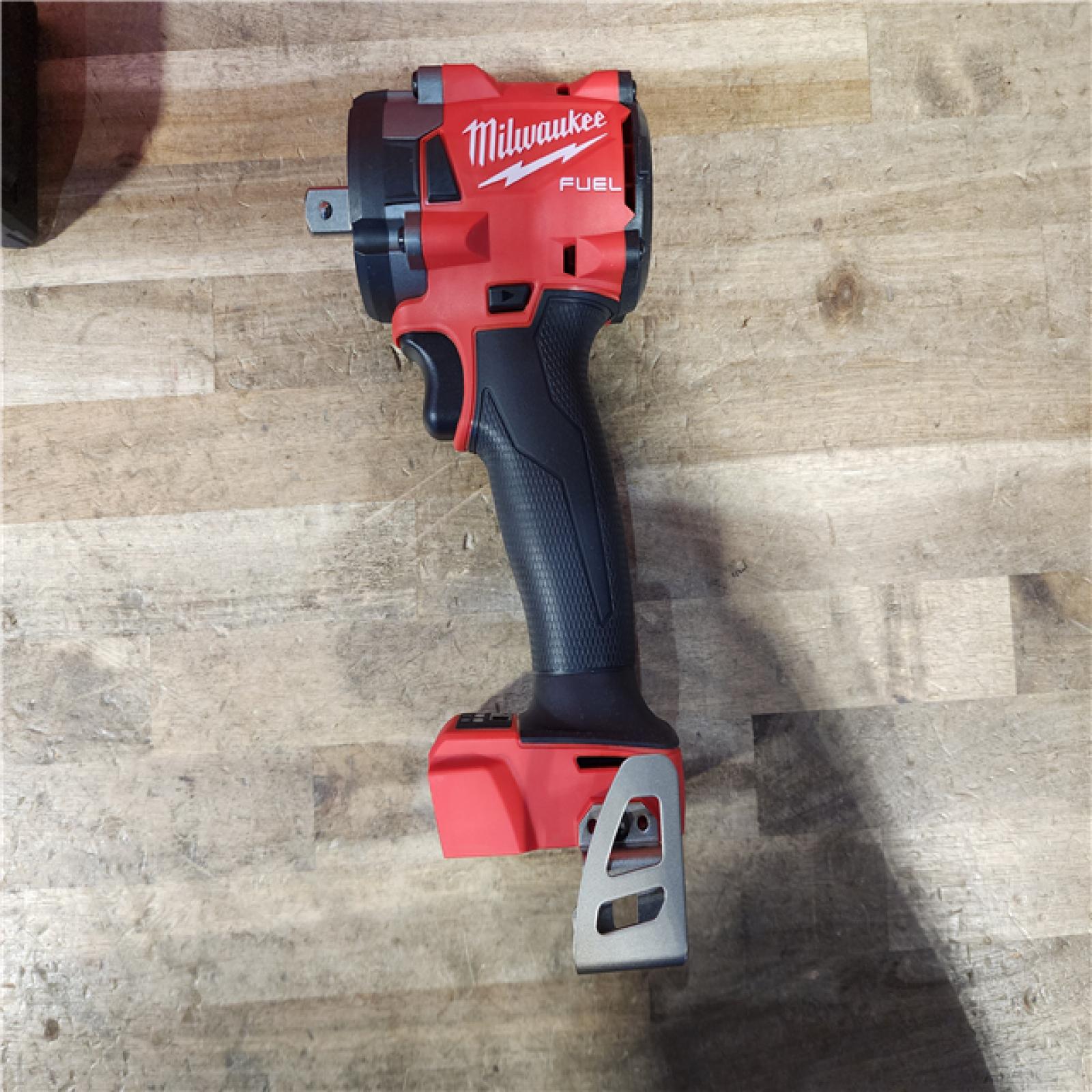 HOUSTON LOCATION - AS-IS (APPEARS LIKE NEW) Milwaukee M18 FUEL Brushless Cordless 1/2 Compact Impact Wrench W/Friction Ring Kit