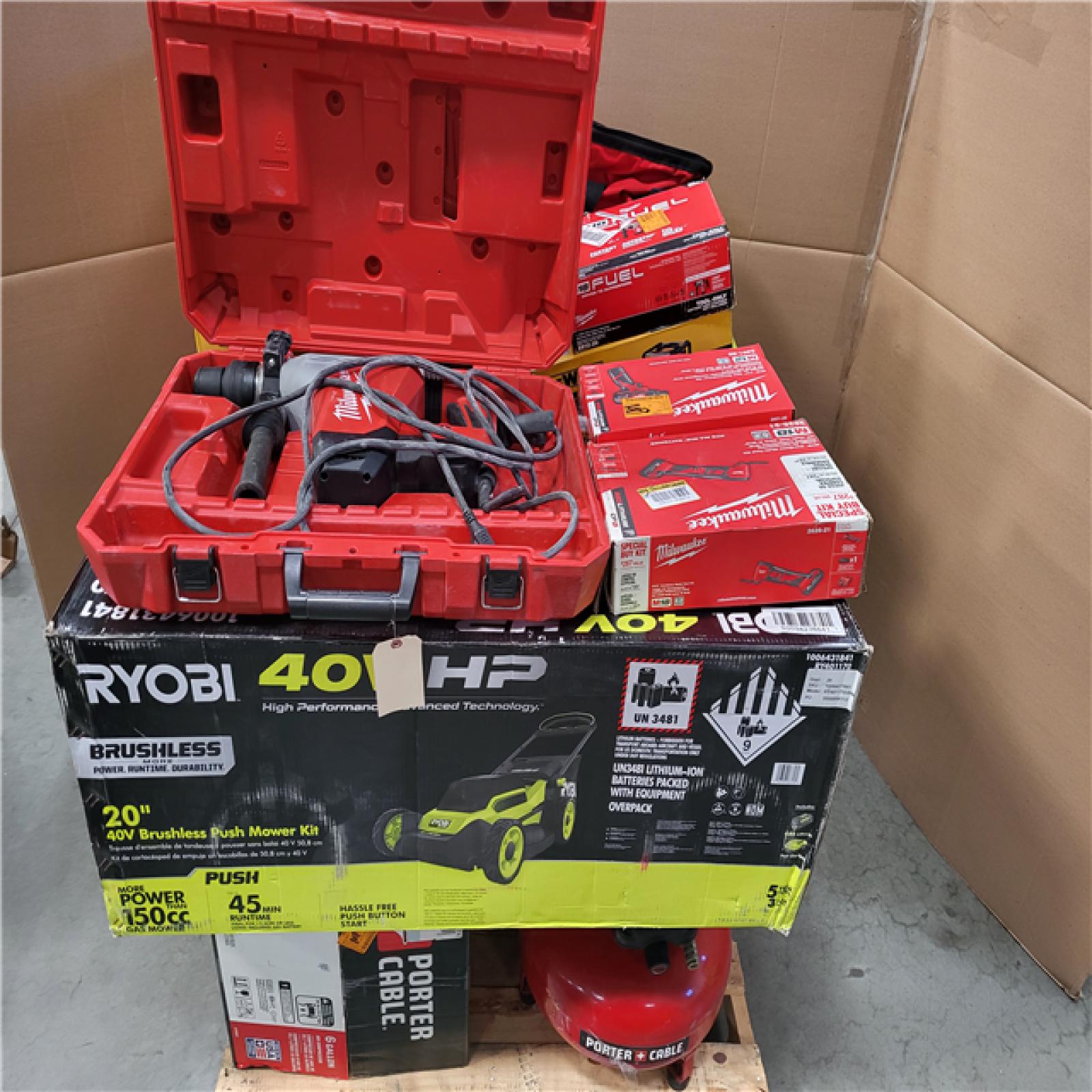 CALIFORNIA AS-IS TOOL PALLET
