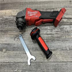 AS-IS Milwaukee FUEL 18V Lithium-Ion Brushless Cordless 4-1/2 in./5 in. Grinder w/Paddle Switch (Tool-Only)