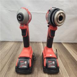 AS-IS- Milwaukee M18 Compact Brushless 2-Tool Combo Kit