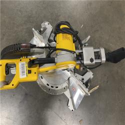 As-Is- DEWALT 12 Double Bevel Sliding Compound Miter Saw