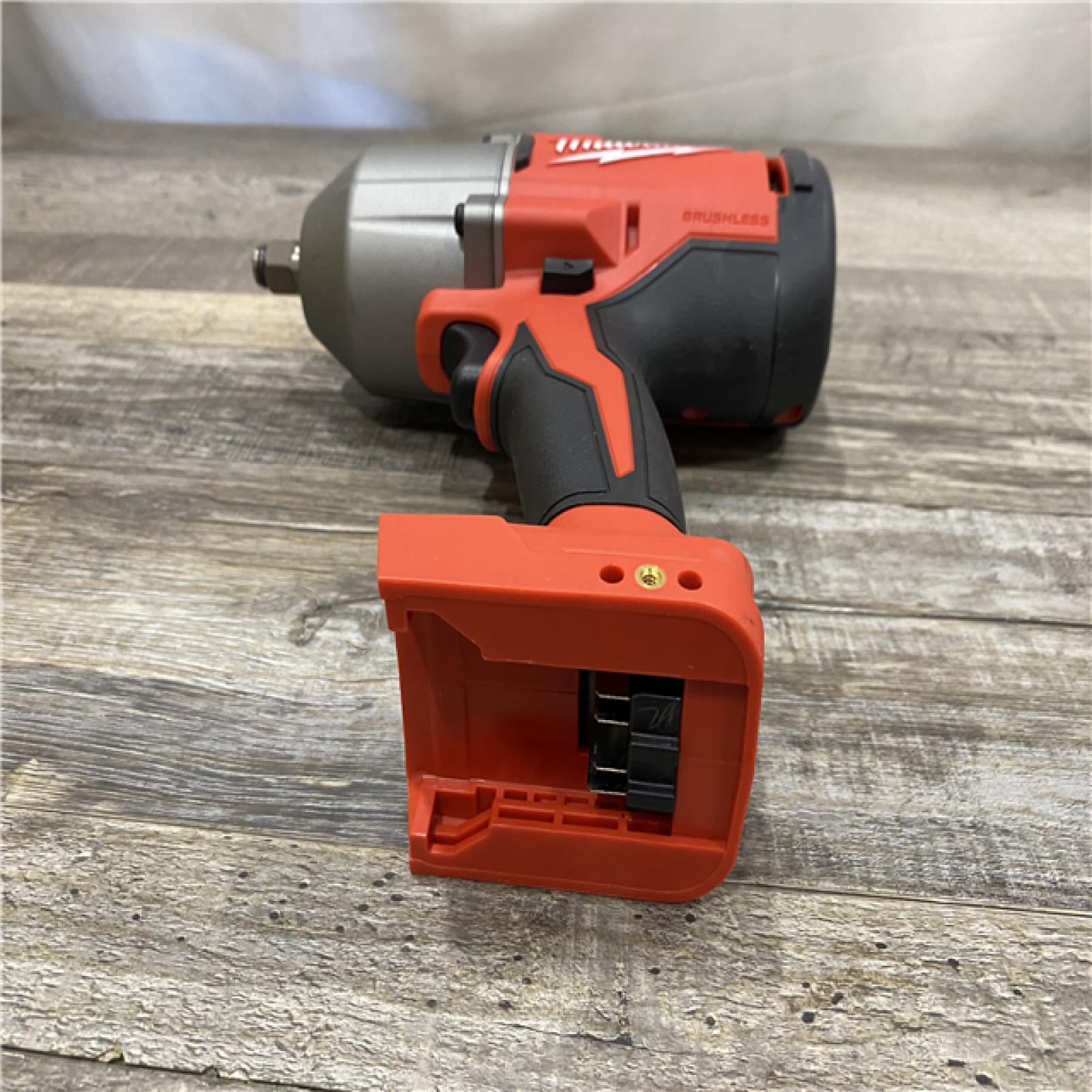 AS-IS Milwaukee 18-Volt Lithium-Ion Brushless 1/2 in. High Torque Impact Wrench with Friction Ring (Tool-Only)