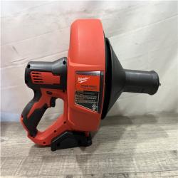 AS-IS Milwaukee 12-V Lithium-Ion Cordless Drain Snake Auger kit