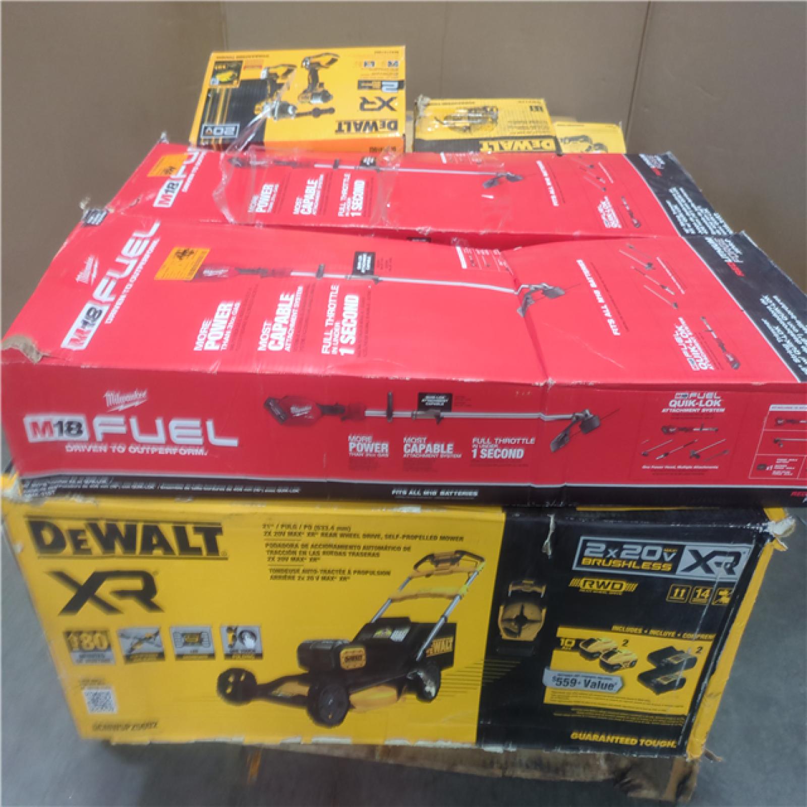 CALIFORNIA AS-IS TOOL PALLET