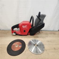 AS-IS- Milwaukee M18 FUEL Lithium-Ion 9 in. Cut-Off Saw W/ ONE-KEY (Tool Only)