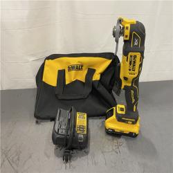 AS-IS - DEWALT 20V MAX XR Cordless Brushless 3-Speed Oscillating Multi Tool Kit