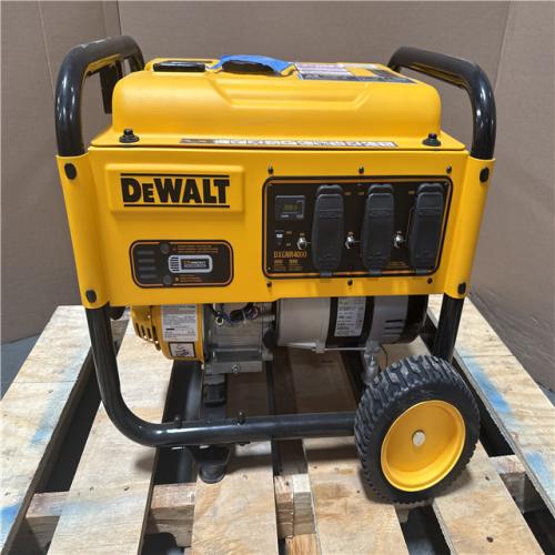 CALIFORNIA AS IS DEWALT DXGNR4000 GENERATOR